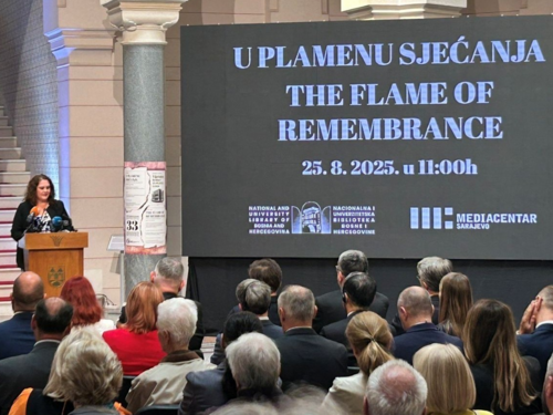 Ministrica Duraković: Ne dozvolimo da Nacionalna i univerzitetska biblioteka BiH ostane zaboravljena