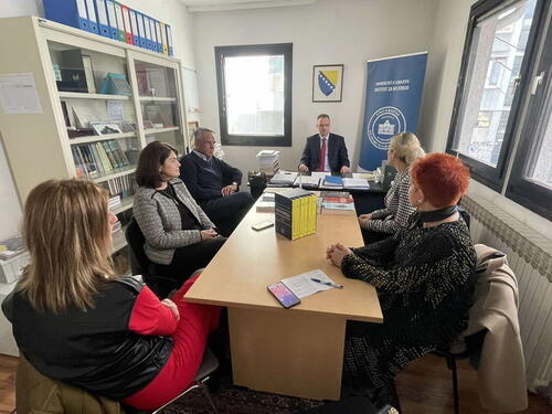 Ministrica Mesihović u posjeti Institutu za historiju UNSA