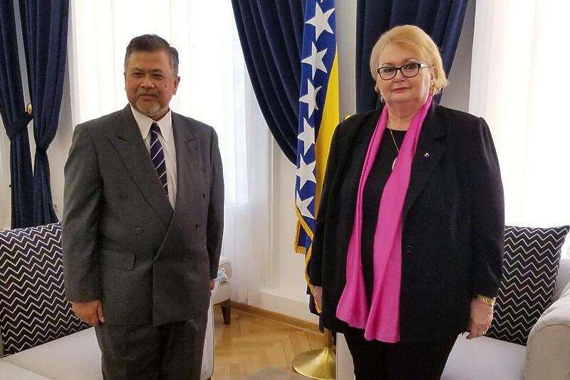 Ministrica Turković primila u oproštajnu posjetu ambasadora Malezije