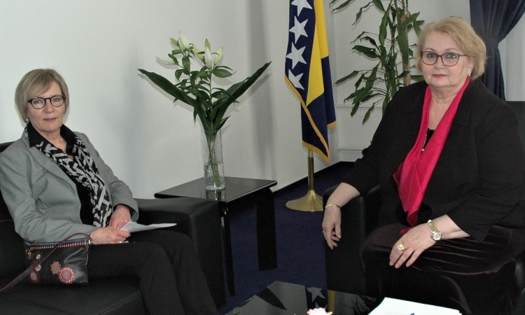 Ministrica Turković primila u oproštajnu posjetu ambasadoricu Norveške Rusten