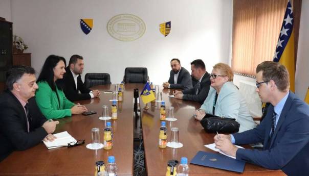 Ministrica Turković sa zvaničnicima BPK Goražde o podršci projektima od značaja za građane