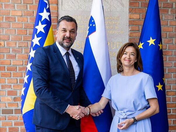 Ministrice iz Slovenije i Švedske stižu u posjetu BiH, sastanci sa Konakovićem