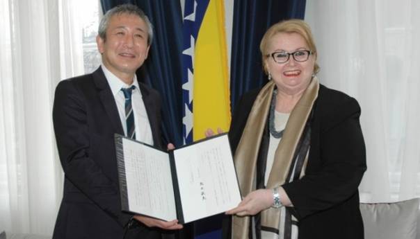 Ministrici Turković uručeno pismo ministra vanjskih poslova Japana