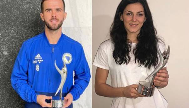 Miralem Pjanić i Marica Gajić najbolji sportisti BiH za 2020. godinu