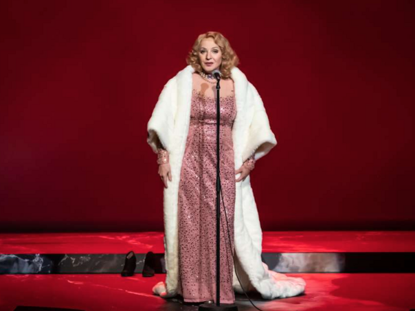 Mirjana Karanović u ulozi Marlene Dietrich 23. septembra na sceni Narodnog pozorišta