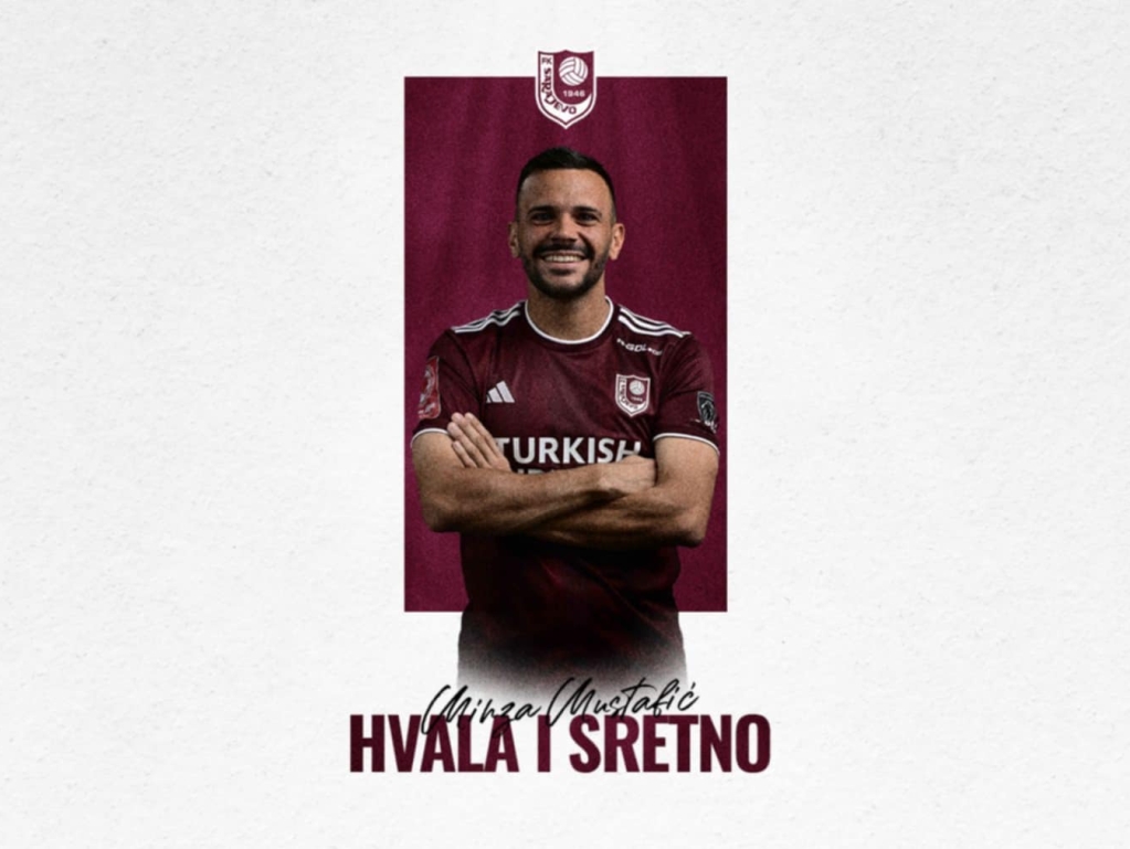 Mirza Mustafić više nije igrač FK Sarajevo