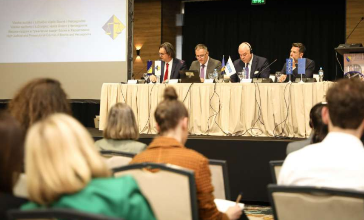 Misija OSCE-a u BiH podržala organizaciju konferencija za glavne tužioce i predsjednike sudova