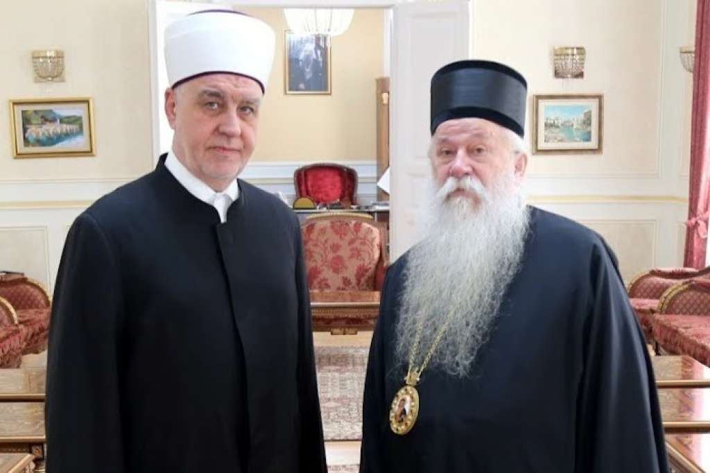 Mitropolit Hrizostom i reis Kavazović o povratku SPC u Međureligijsko vijeće
