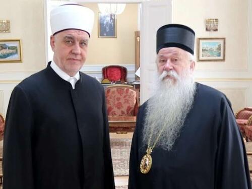 Mitropolit Hrizostom i reis Kavazović o povratku SPC u Međureligijsko vijeće