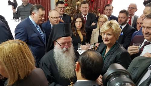 Mitropolit Hrizostom upriličio Božićni prijem u Sarajevu