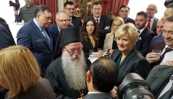 Mitropolit Hrizostom upriličio Božićni prijem u Sarajevu