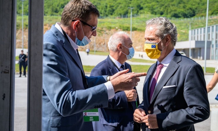 Mitrović i Sattler o stavljanju u funkciju mosta preko Save kod Svilaja