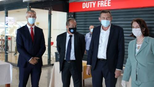 Mitrović prisustvovao vježbi simuliranja otmice zrakoplova i upada na aerodrom