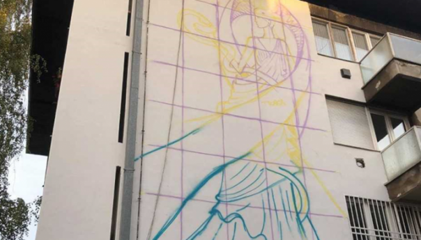 Mjesec borbe protiv karcinoma dojke - Mural 'Izlječenje' u misiji zdravlja žena