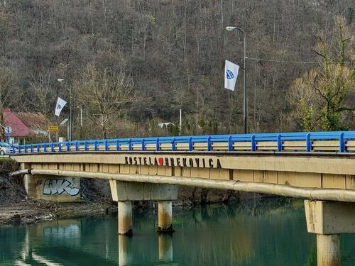 Mještani Kostela uredili most i prilaz rijeci Uni