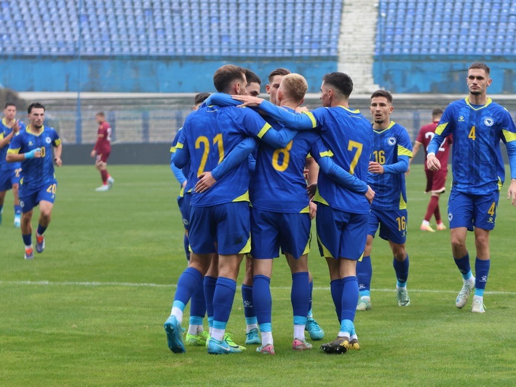 Mlada reprezentacija BiH na Grbavici bolja od Bugarske, gol odluke postigao Šikalo
