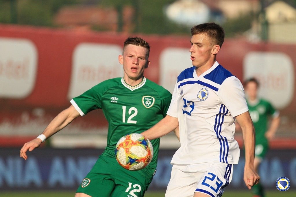 Mlada reprezentacija BiH poražena od Irske u Zenici