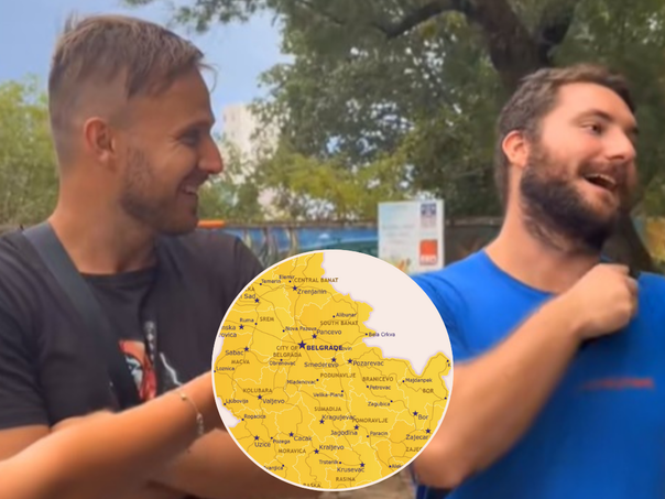 Mlade Hrvate pitali da nabroje pet gradova u Srbiji, rijetki su znali