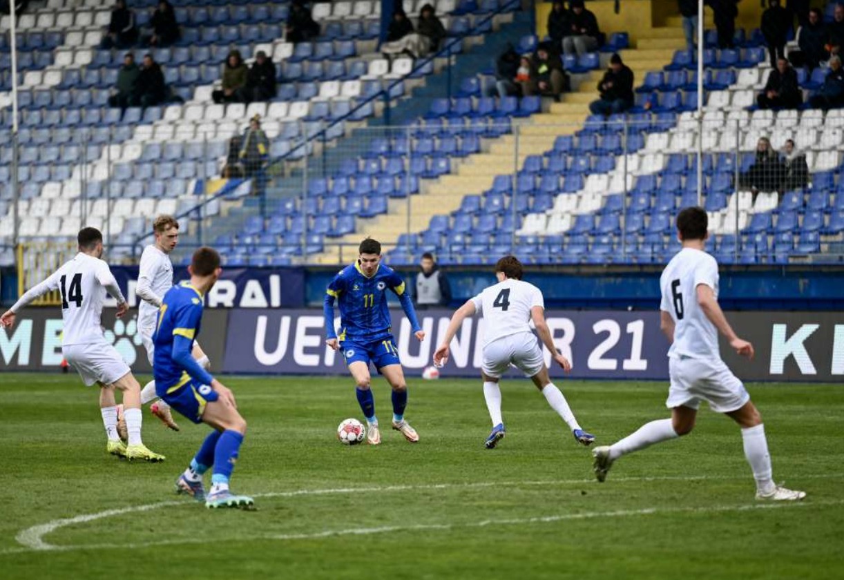 Mladi bh. nogometaši remizirali sa Slovencima