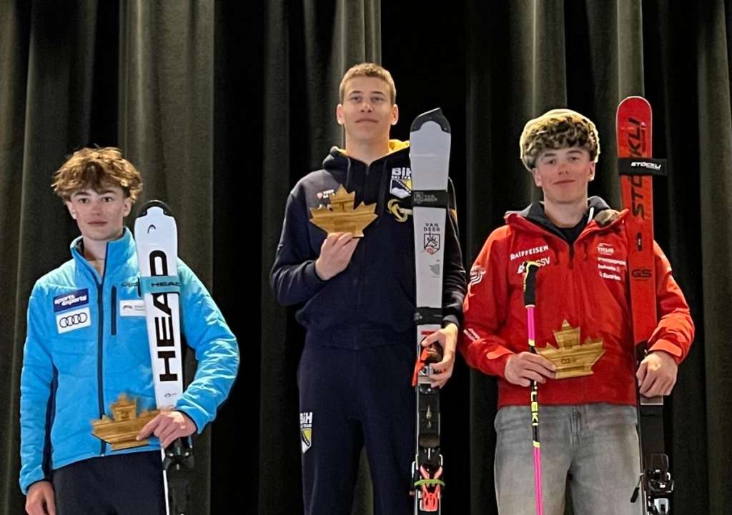 Mladi bh. skijaš Anur Mehić pobjednik slaloma (U16) na Whistler Cupu 