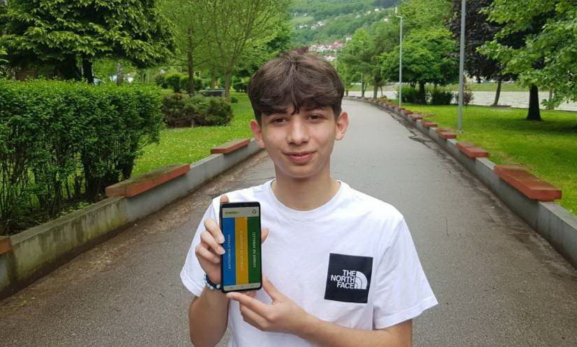 Mladi Goraždanin Runi Baker osmislio aplikaciju recikliraj.ba