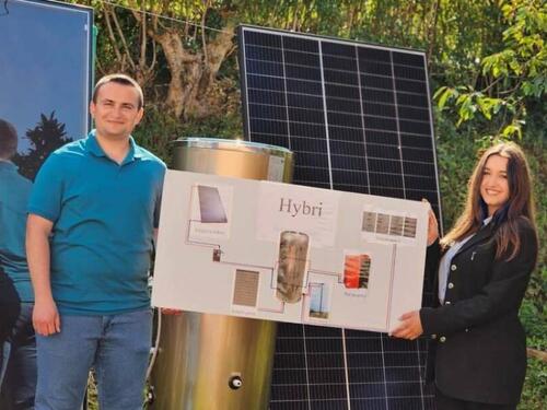 Mladi inovatori iz Vogošće efikasno griju vodu korištenjem solarne energije