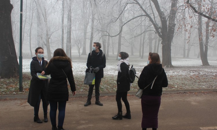 Mladi iz BiH šetnjom ukazali na problem zagađenosti zraka u Sarajevu