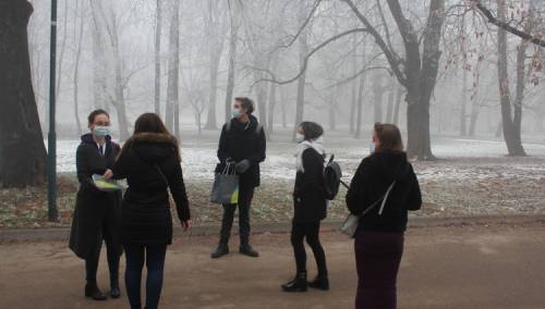 Mladi iz BiH šetnjom ukazali na problem zagađenosti zraka u Sarajevu