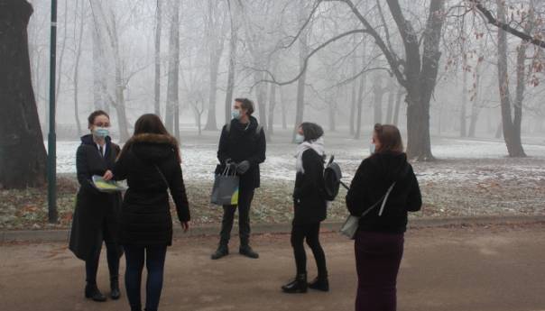 Mladi iz BiH šetnjom ukazali na problem zagađenosti zraka u Sarajevu