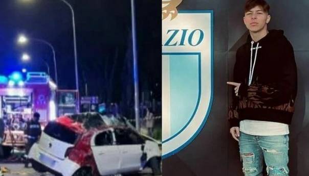 Mladi nogometaš Lazija smrtno stradao u saobraćajnoj nesreći