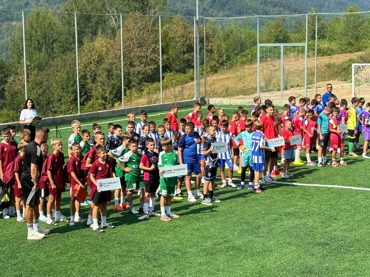 Mladi sportisti iz različitih krajeva BiH i Sandžaka borave u Srebrenici