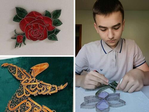 Dječak iz Lukavca neobičnom tehnikom stvara impresivna djela