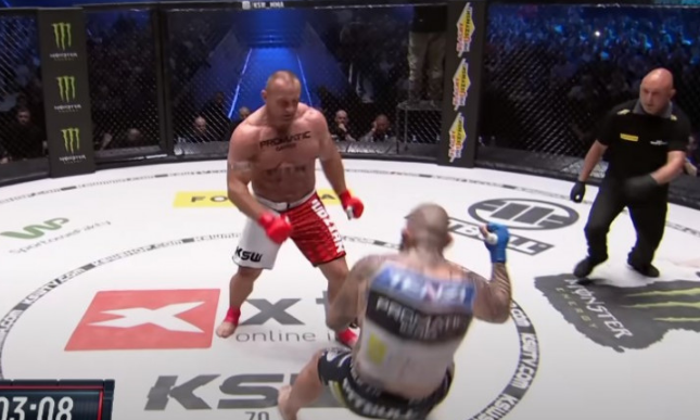 MMA okršaj: Bivši najjači čovjek na svijetu uspavao zemljaka u prvoj rundi