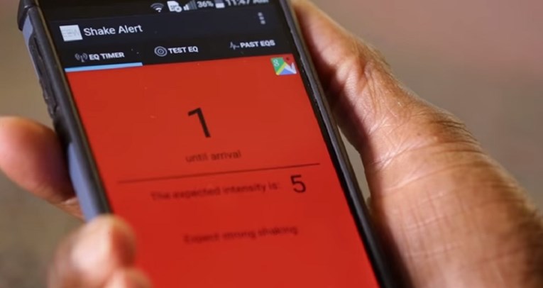 Mobitel obavijestio mnoge o potresu prije nego su ga osjetili
