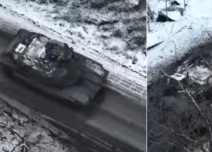 Moćni američki Abrams tenkovi prvi put snimljeni u akciji u Ukrajini