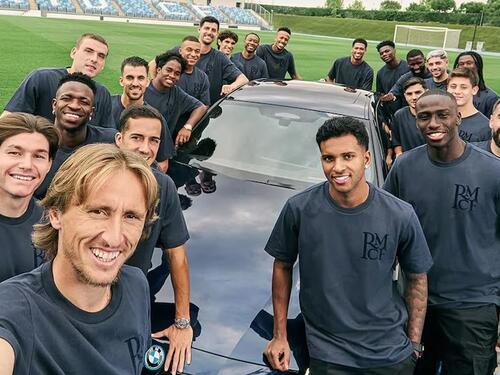 Modrić dobio 'zvijer od auta', Mbappe i ekipa također zadovoljni poklonom