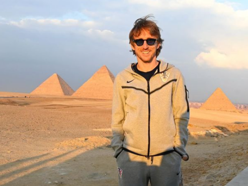 Modrić objavio fotografije iz Egipta i dobio više od 2 miliona reakcija