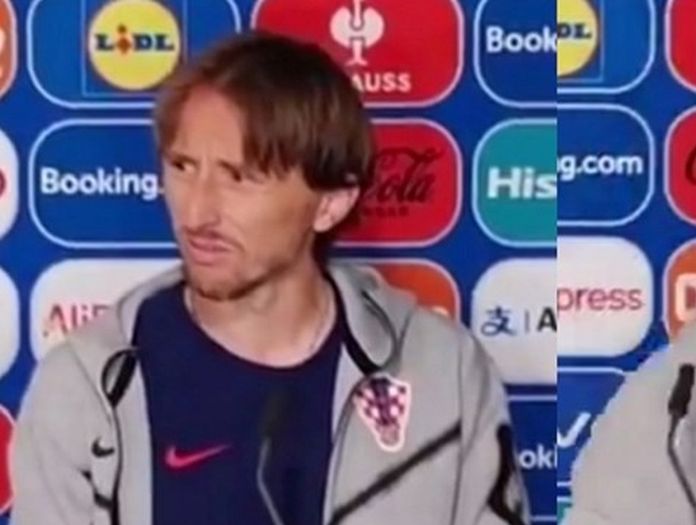 Modrić se naljutio na pitanje španskog novinara: 'Ajmo ća...'