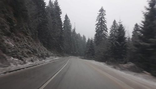 Moguća poledica, posebno u višim predjelima