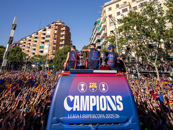 More ljudi na ulicama Barcelone: Velika parada za šampione Španije