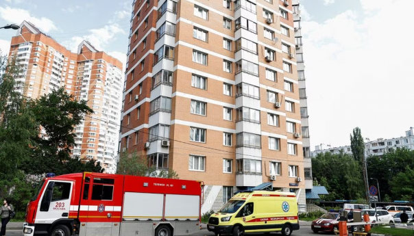 Moskva jutros napadnuta dronovima