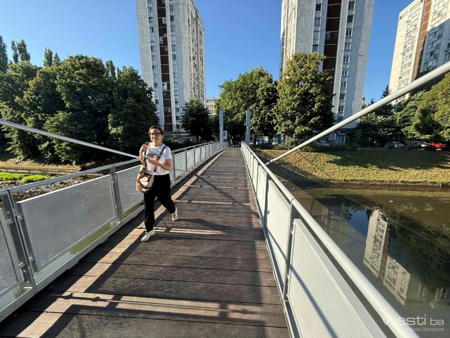 Most Ars Aevi na Vilsonovom šetalištu otvoren za pješake