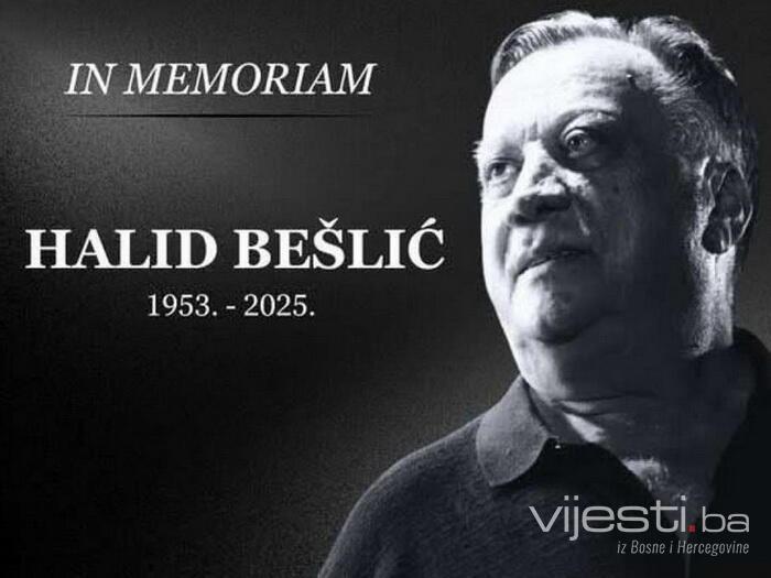 Mostar će u čast Halidu Bešliću održati svečani program