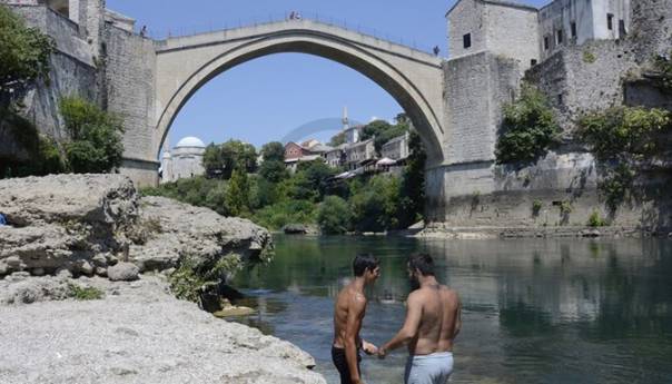 Mostar danas u 15 sati bio najtopliji grad u Evropi!