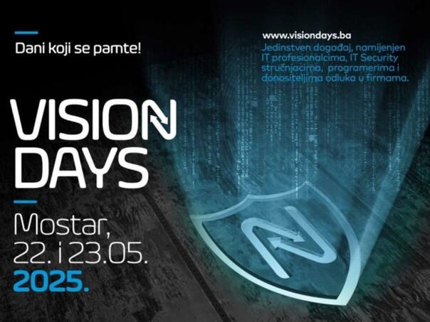 Mostar domaćin IT konferencije Vision Days 2025. posvećene informacijskoj sigurnosti
