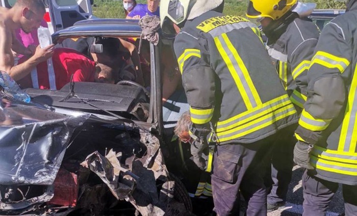 Mostar: Dvije osobe povrijeđene u sudaru Jette i Octavije