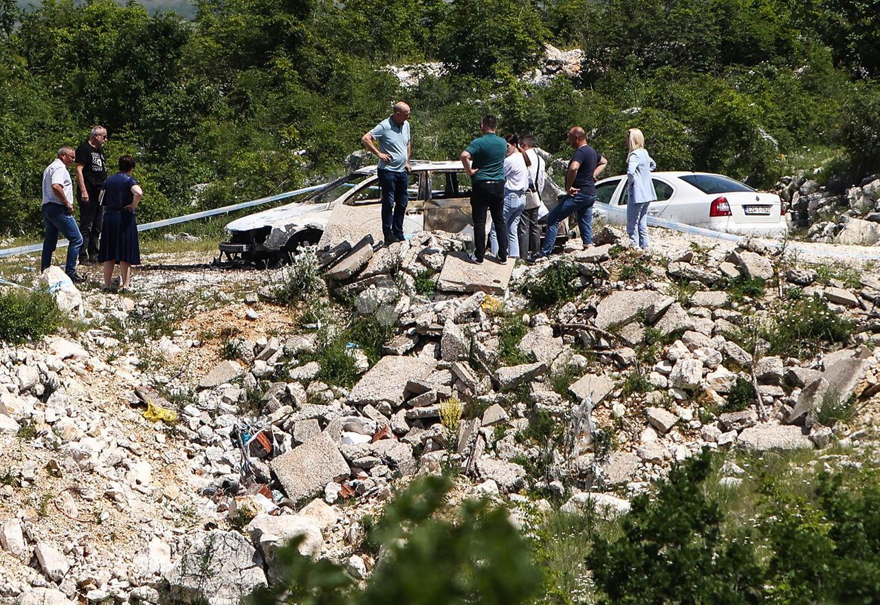 Mostar: Izgorio automobil u kojem je nađeno tijelo muškarca