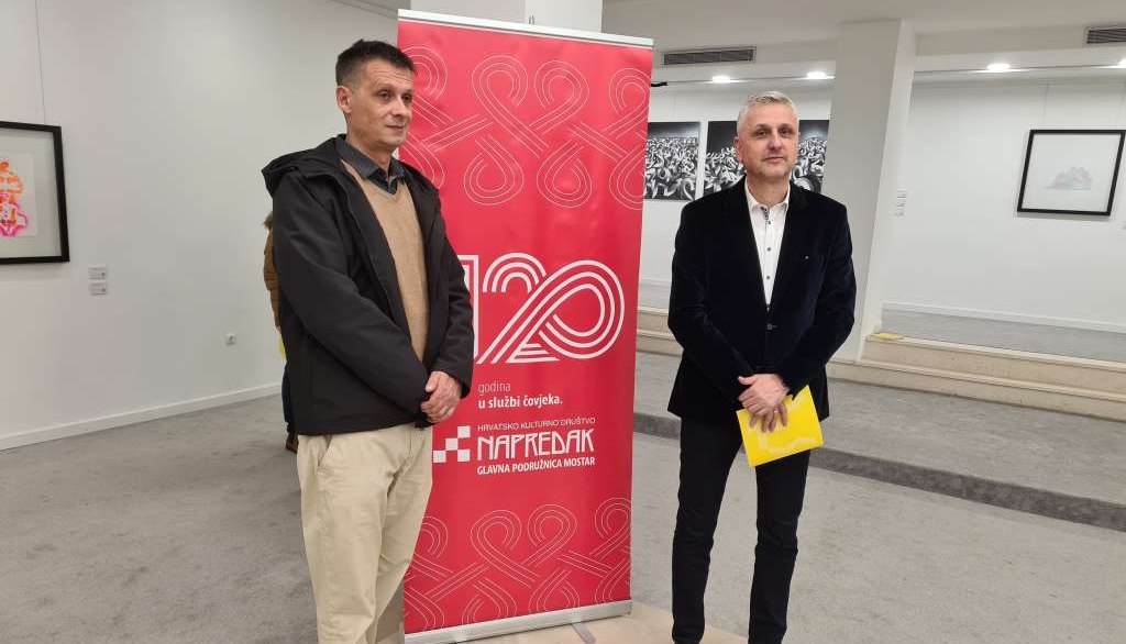 Mostarcima predstavljena izložba Posavskog umjetničkog likovnog simpozija
