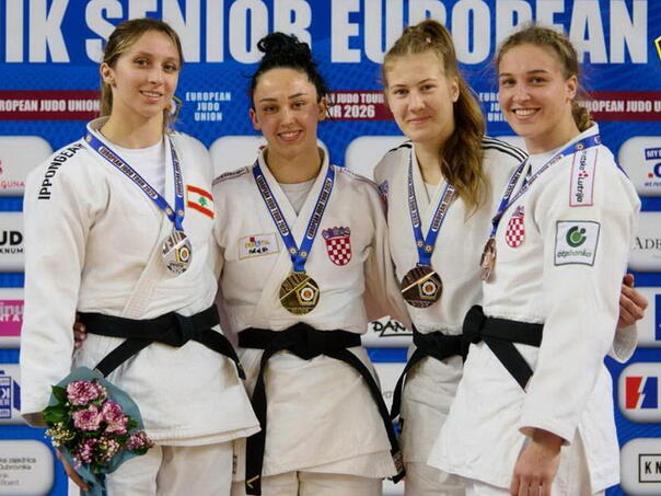 Mostarska džudašica Korina Džidić brončana na Evropskom seniorskom kupu