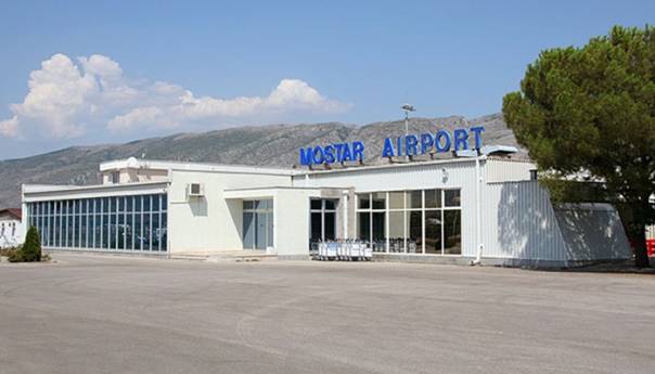 Mostarska zračna luka zabilježila veliki pad prometa